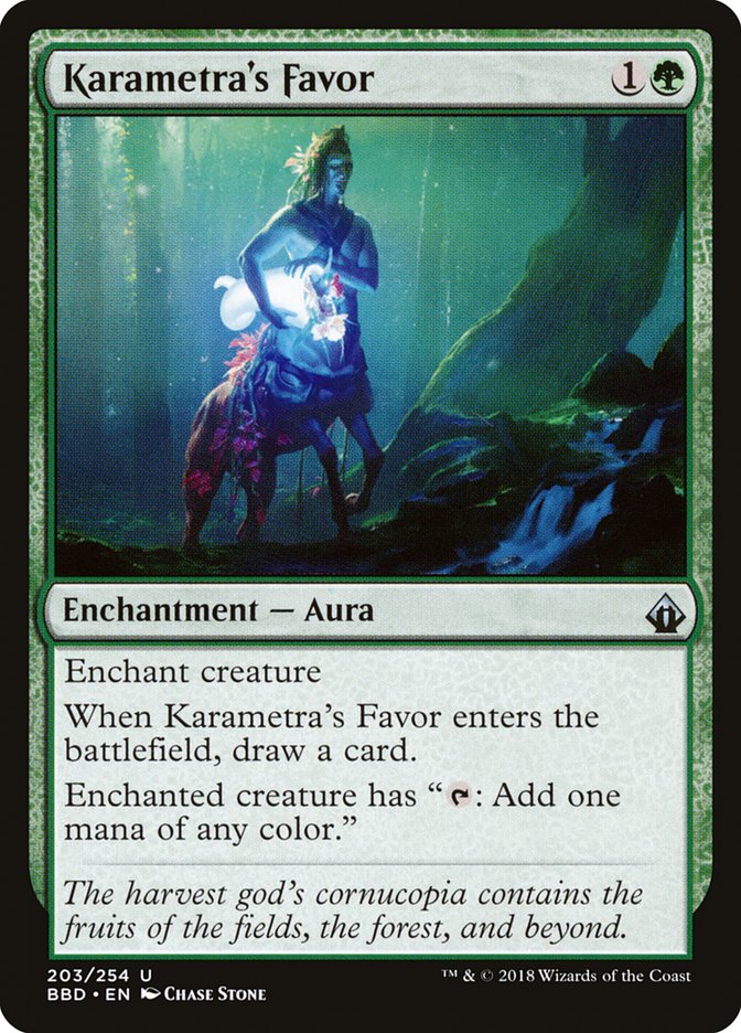 Karametra's Favor [Battlebond] | Boutique FDB TCG