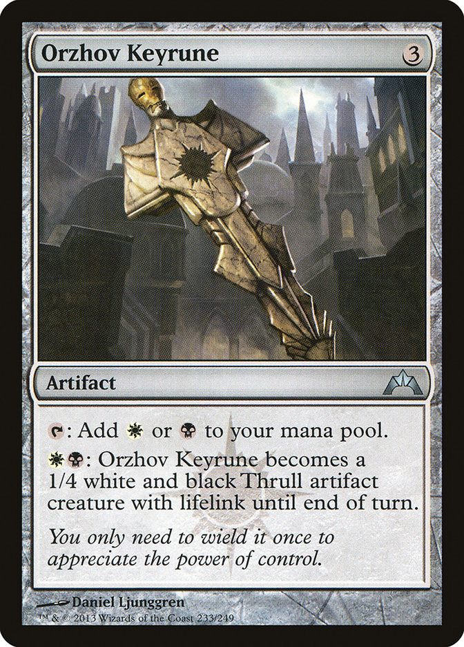 Orzhov Keyrune [Gatecrash] | Boutique FDB TCG