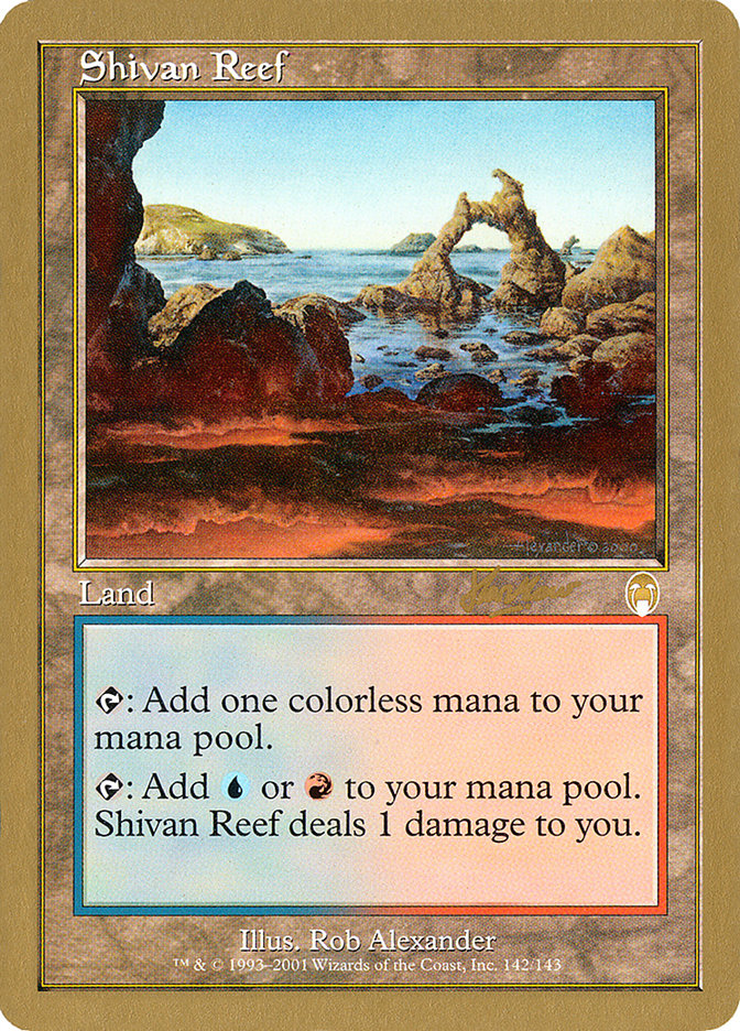 Shivan Reef (Sim Han How) [World Championship Decks 2002] | Boutique FDB TCG