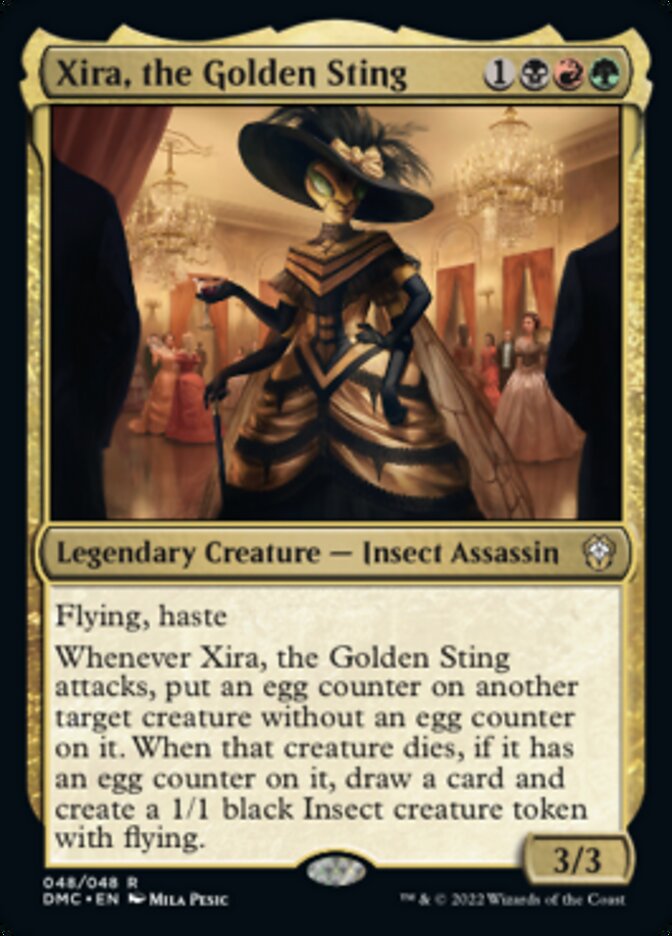 Xira, the Golden Sting [Dominaria United Commander] | Boutique FDB TCG