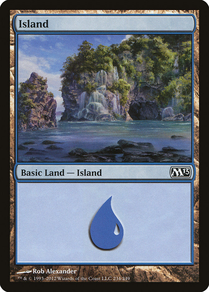 Island (234) [Magic 2013] | Boutique FDB TCG