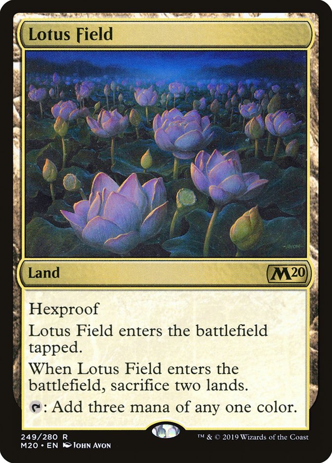 Lotus Field [Core Set 2020] | Boutique FDB TCG