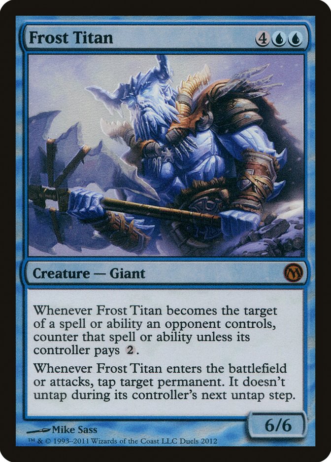 Frost Titan (Duels of the Planeswalkers Promos) [Duels of the Planeswalkers Promos 2011] | Boutique FDB TCG