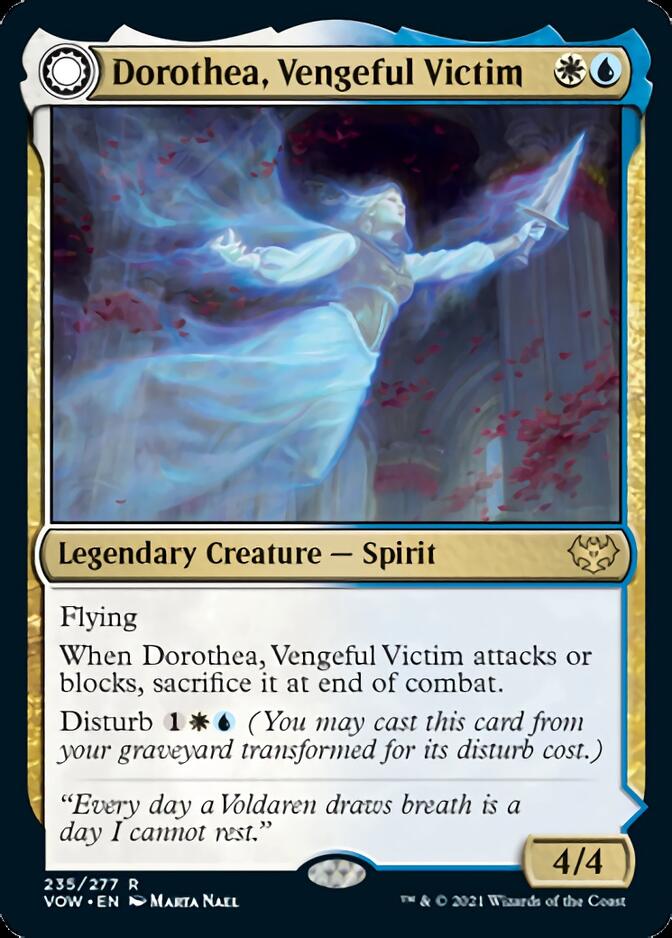 Dorothea, Vengeful Victim // Dorothea's Retribution [Innistrad: Crimson Vow] | Boutique FDB TCG