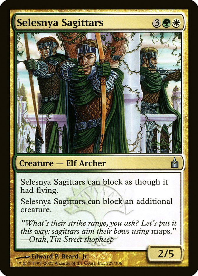 Selesnya Sagittars [Ravnica: City of Guilds] | Boutique FDB TCG