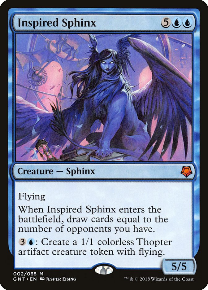 Inspired Sphinx [Game Night 2018] | Boutique FDB TCG