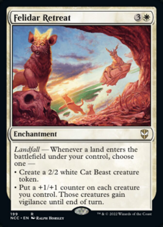 Felidar Retreat [Streets of New Capenna Commander] | Boutique FDB TCG