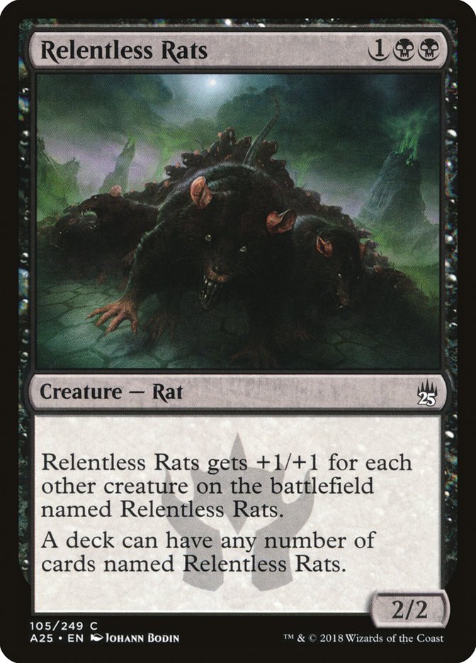 Relentless Rats [Masters 25] | Boutique FDB TCG