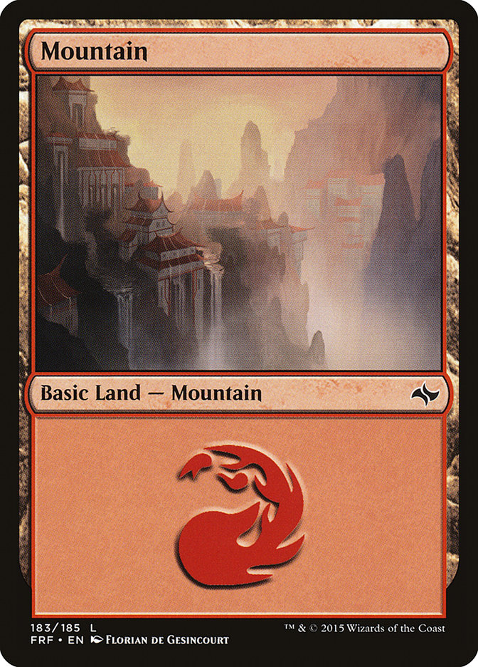 Mountain (183) [Fate Reforged] | Boutique FDB TCG