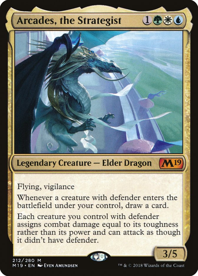 Arcades, the Strategist [Core Set 2019] | Boutique FDB TCG