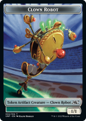 Clown Robot (002) // Treasure (012) Double-Sided Token [Unfinity Tokens] | Boutique FDB TCG