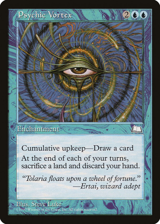 Psychic Vortex [Weatherlight] | Boutique FDB TCG