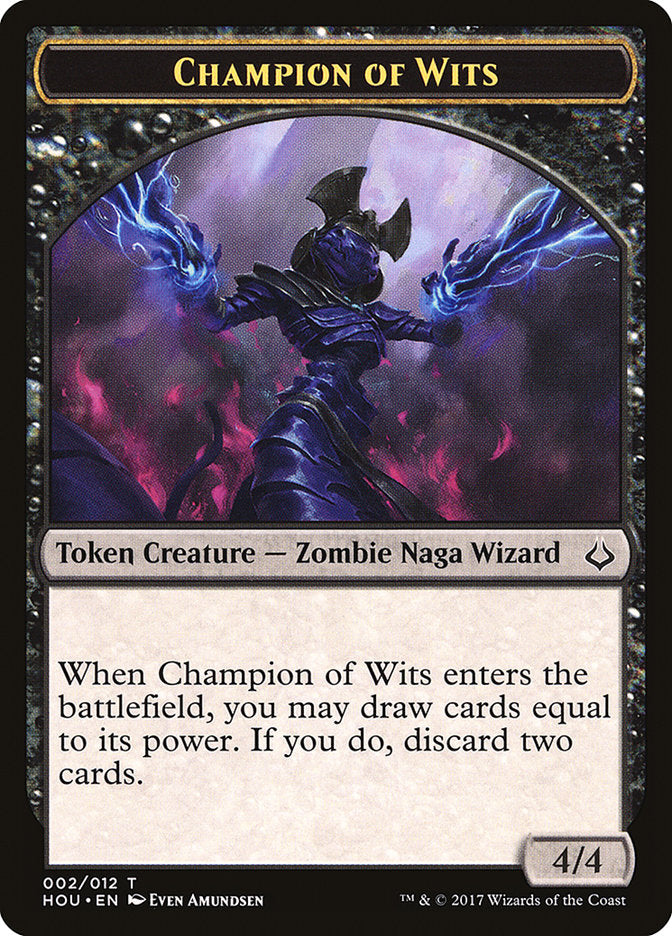 Champion of Wits Token [Hour of Devastation Tokens] | Boutique FDB TCG
