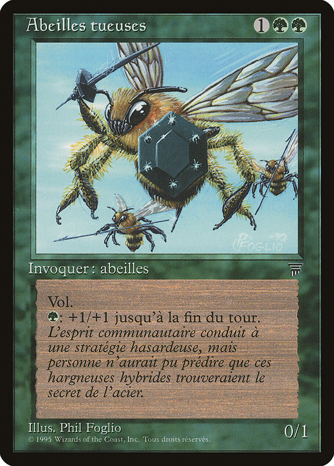 Killer Bees (French) - "Abeilles tueuses" [Renaissance] | Boutique FDB TCG