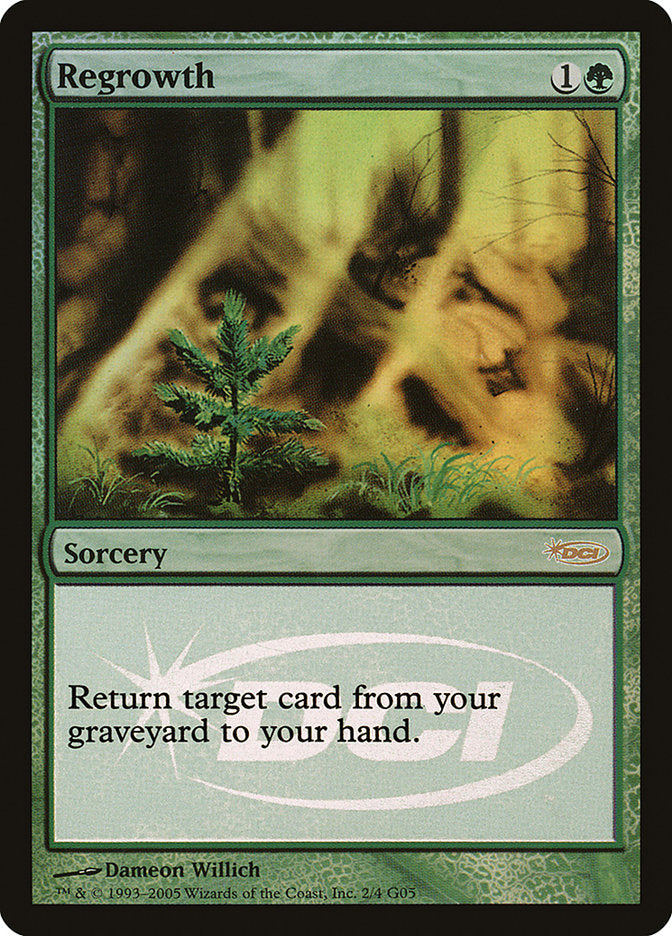 Regrowth [Judge Gift Cards 2005] | Boutique FDB TCG