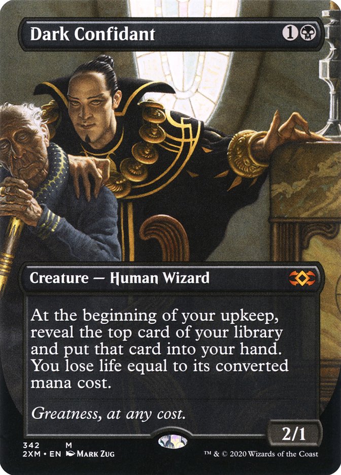 Dark Confidant (Toppers) [Double Masters] | Boutique FDB TCG