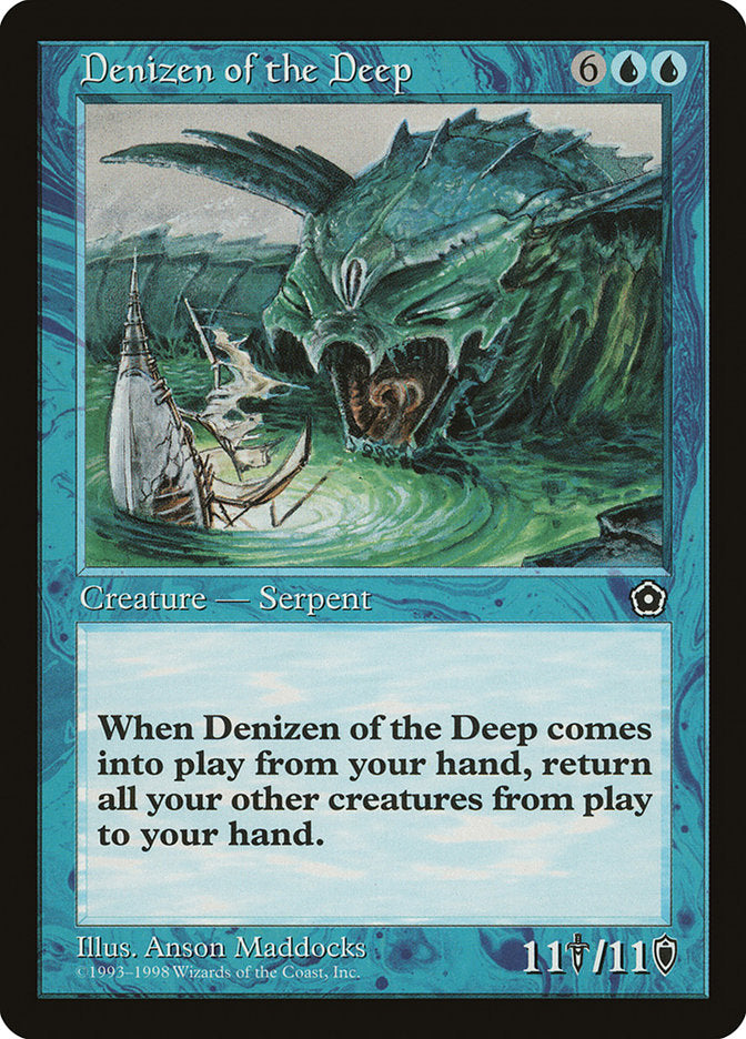 Denizen of the Deep [Portal Second Age] | Boutique FDB TCG