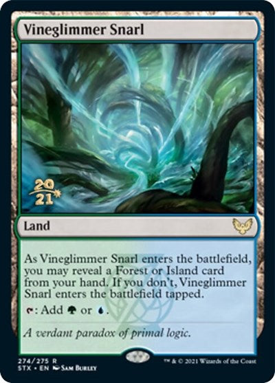 Vineglimmer Snarl [Strixhaven: School of Mages Prerelease Promos] | Boutique FDB TCG