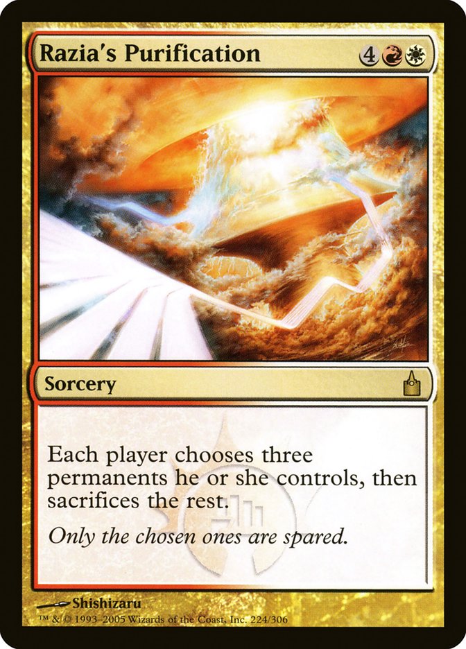 Razia's Purification [Ravnica: City of Guilds] | Boutique FDB TCG