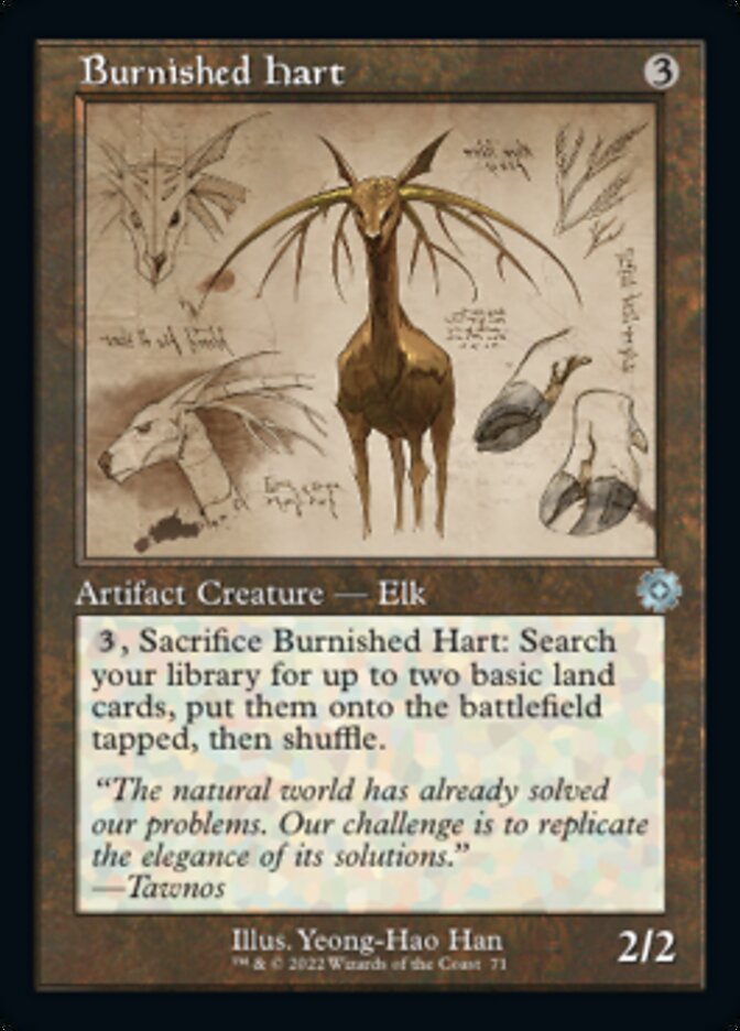 Burnished Hart (Retro Schematic) [The Brothers' War Retro Artifacts] | Boutique FDB TCG