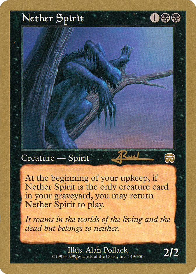 Nether Spirit (Antoine Ruel) [World Championship Decks 2001] | Boutique FDB TCG