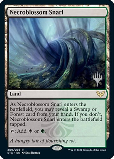 Necroblossom Snarl (Promo Pack) [Strixhaven: School of Mages Promos] | Boutique FDB TCG