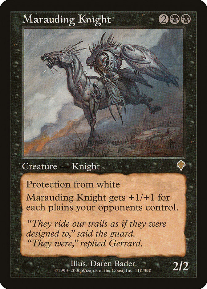 Marauding Knight [Invasion] | Boutique FDB TCG