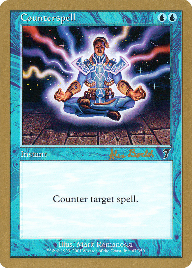 Counterspell (Alex Borteh) (7ED) [World Championship Decks 2001] | Boutique FDB TCG