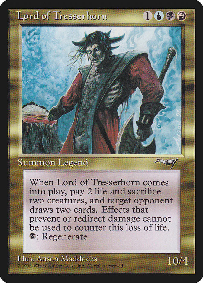 Lord of Tresserhorn [Alliances] | Boutique FDB TCG