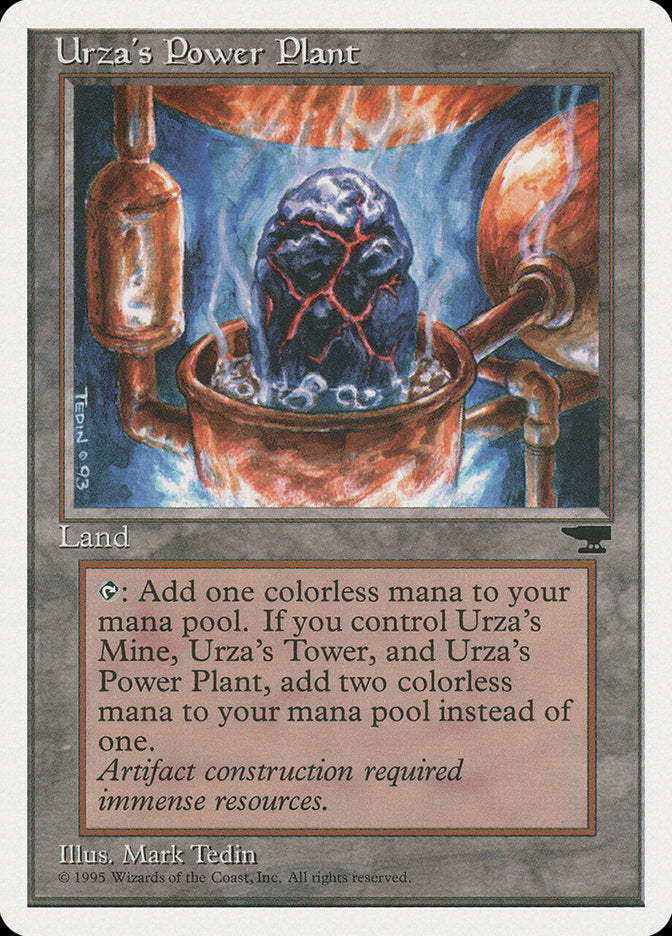 Urza's Power Plant (Boiling Rock) [Chronicles] | Boutique FDB TCG