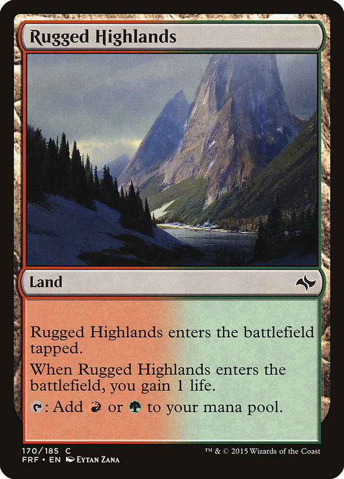 Rugged Highlands [Fate Reforged] | Boutique FDB TCG