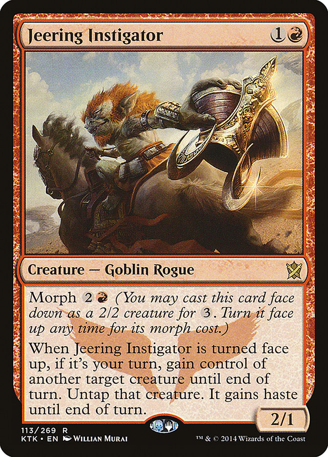 Jeering Instigator [Khans of Tarkir] | Boutique FDB TCG