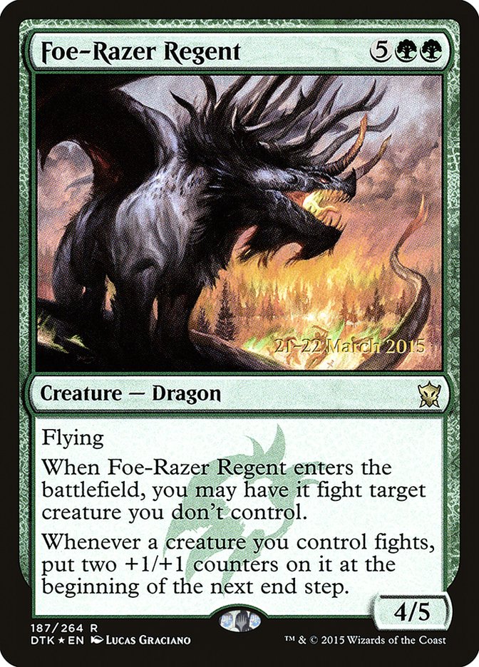 Foe-Razer Regent [Dragons of Tarkir Prerelease Promos] | Boutique FDB TCG