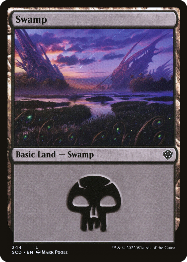 Swamp (344) [Starter Commander Decks] | Boutique FDB TCG