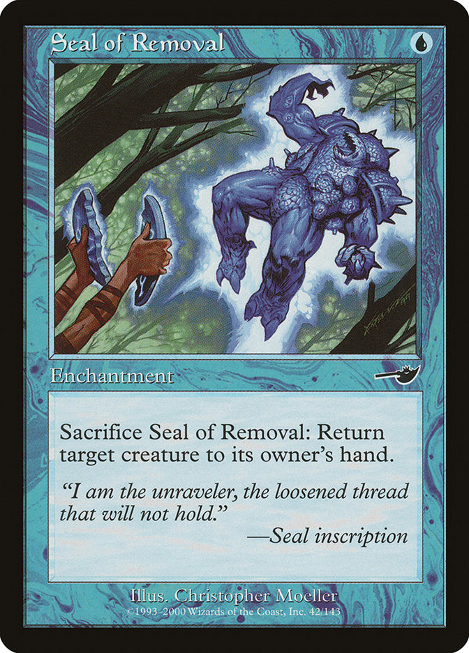 Seal of Removal [Nemesis] | Boutique FDB TCG