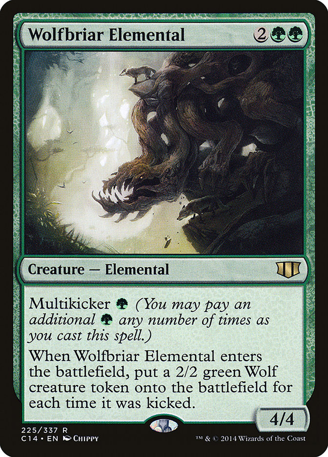 Wolfbriar Elemental [Commander 2014] | Boutique FDB TCG