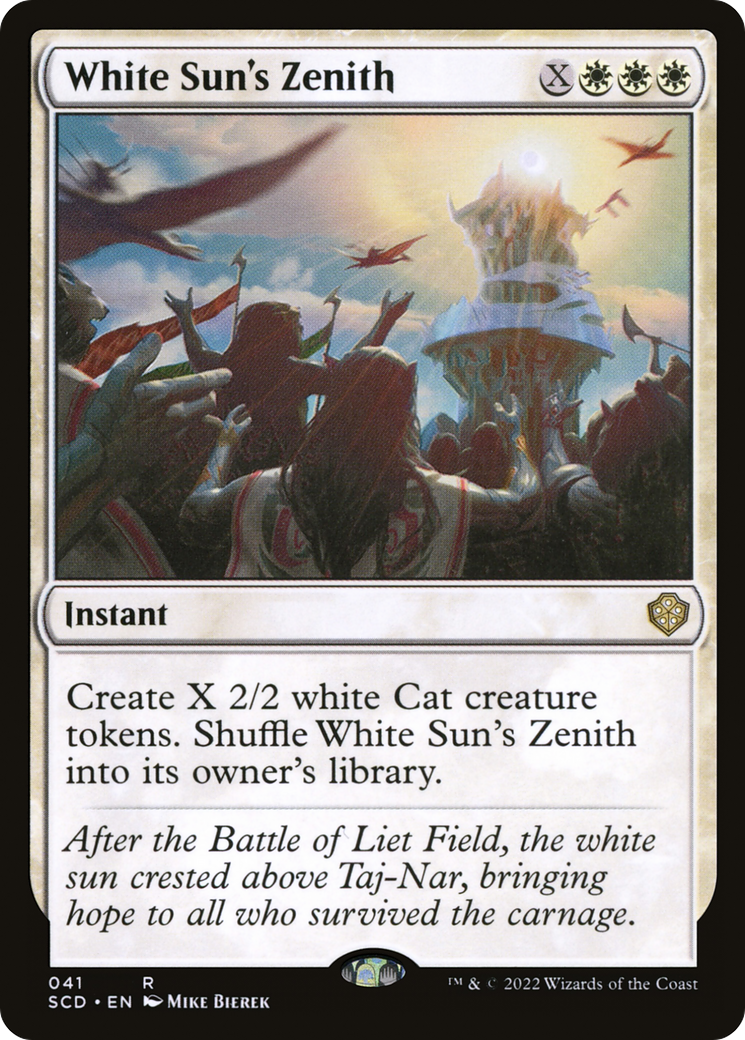 White Sun's Zenith [Starter Commander Decks] | Boutique FDB TCG