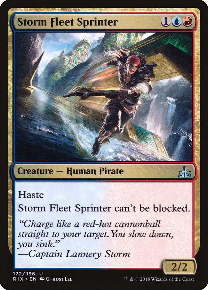 Storm Fleet Sprinter [Rivals of Ixalan] | Boutique FDB TCG