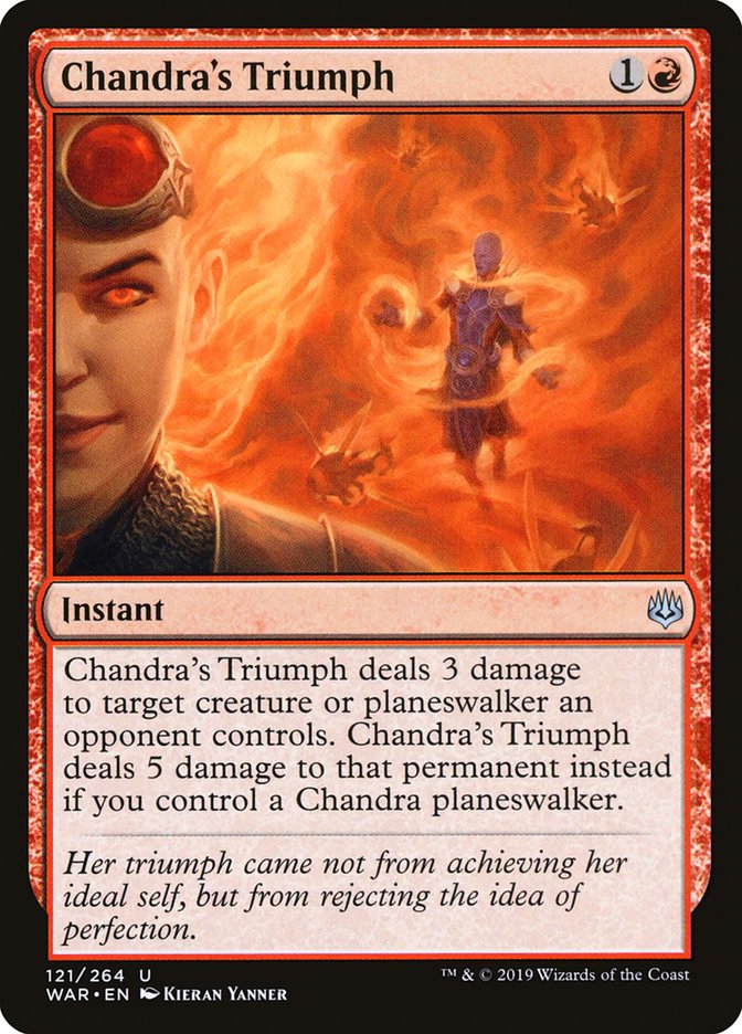 Chandra's Triumph [War of the Spark] | Boutique FDB TCG