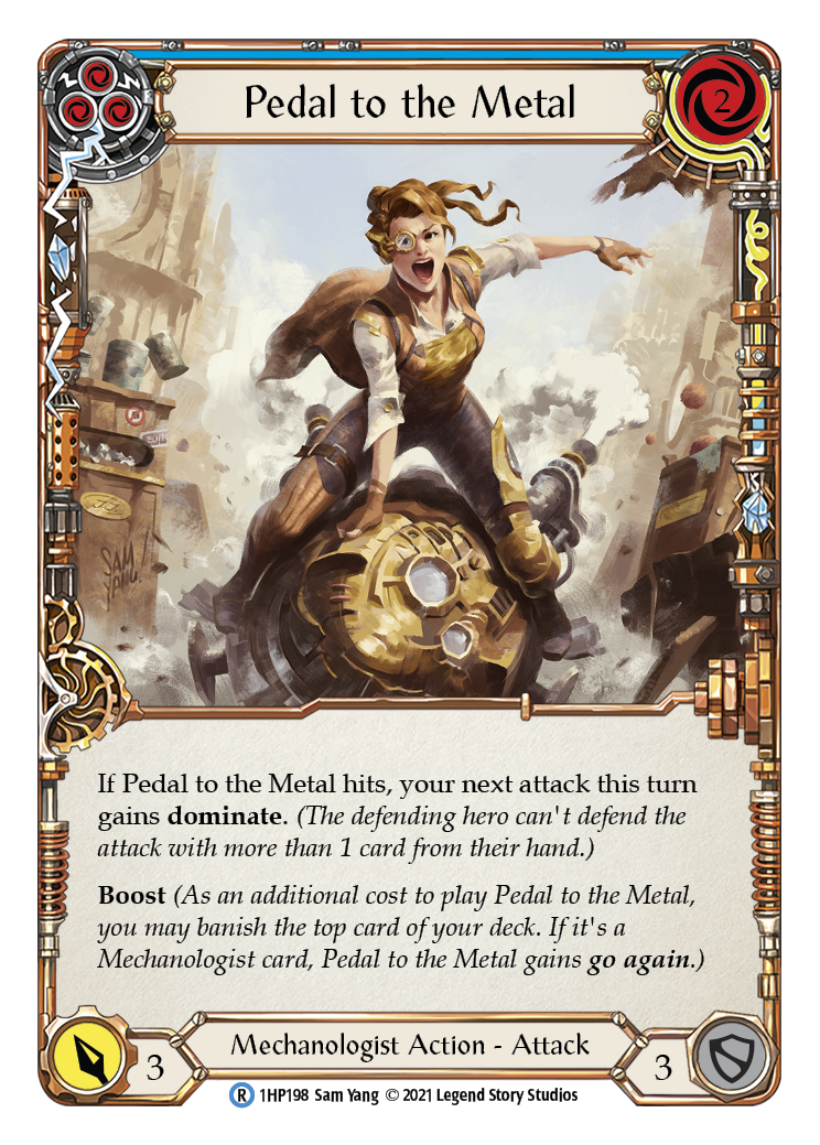 Pedal to the Metal (Blue) [1HP198] (History Pack 1) | Boutique FDB TCG