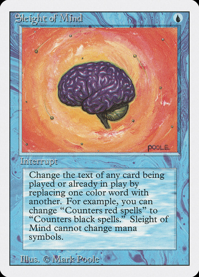 Sleight of Mind [Revised Edition] | Boutique FDB TCG