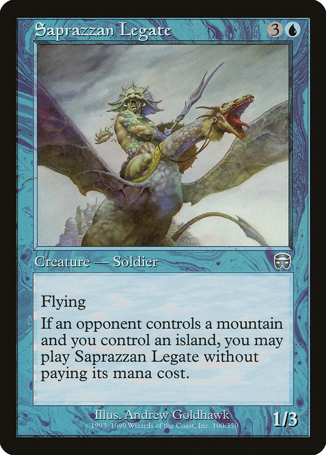 Saprazzan Legate [Mercadian Masques] | Boutique FDB TCG