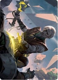 Expedition Healer Art Card [Zendikar Rising Art Series] | Boutique FDB TCG