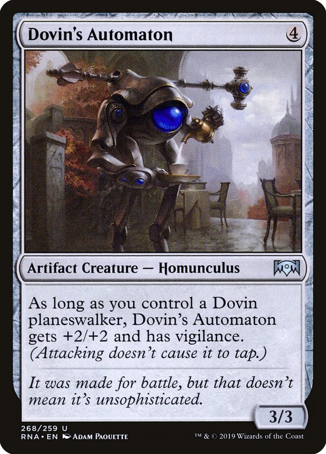 Dovin's Automaton [Ravnica Allegiance] | Boutique FDB TCG