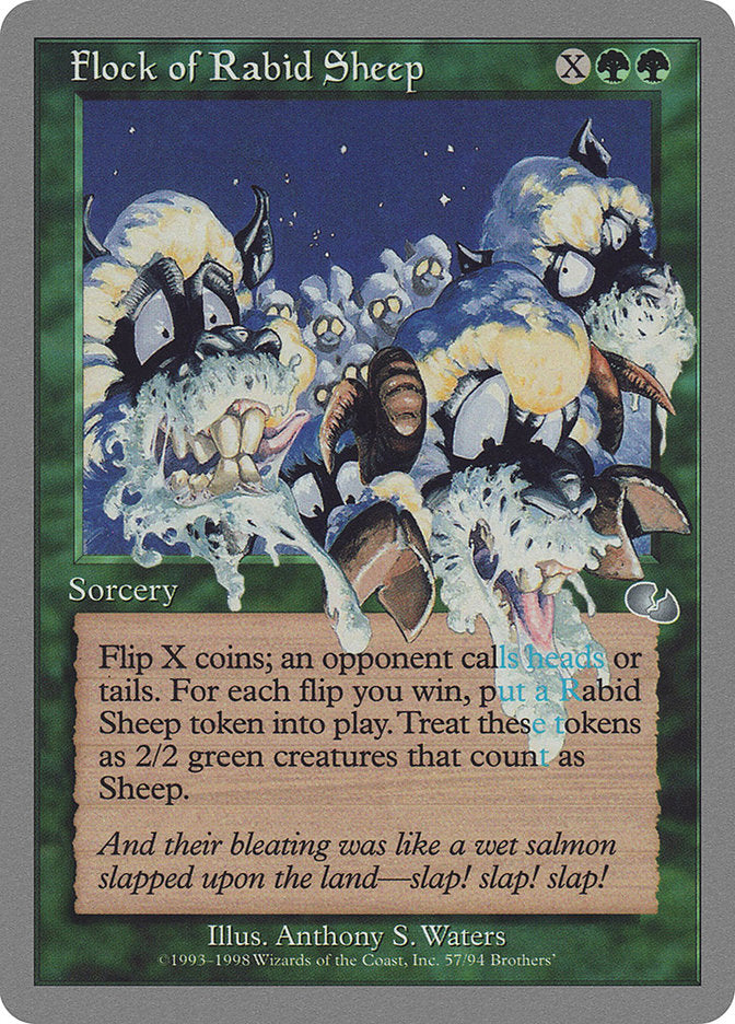 Flock of Rabid Sheep [Unglued] | Boutique FDB TCG