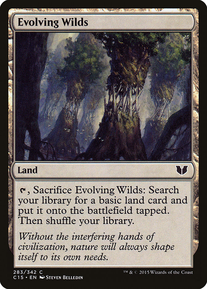 Evolving Wilds [Commander 2015] | Boutique FDB TCG