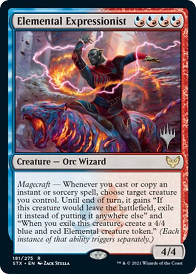 Elemental Expressionist (Promo Pack) [Strixhaven: School of Mages Promos] | Boutique FDB TCG