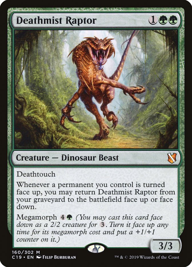 Deathmist Raptor [Commander 2019] | Boutique FDB TCG