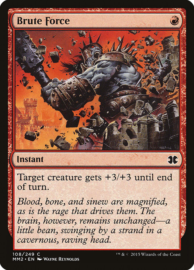 Brute Force [Modern Masters 2015] | Boutique FDB TCG