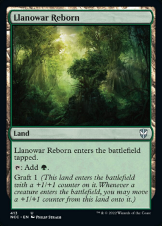 Llanowar Reborn [Streets of New Capenna Commander] | Boutique FDB TCG